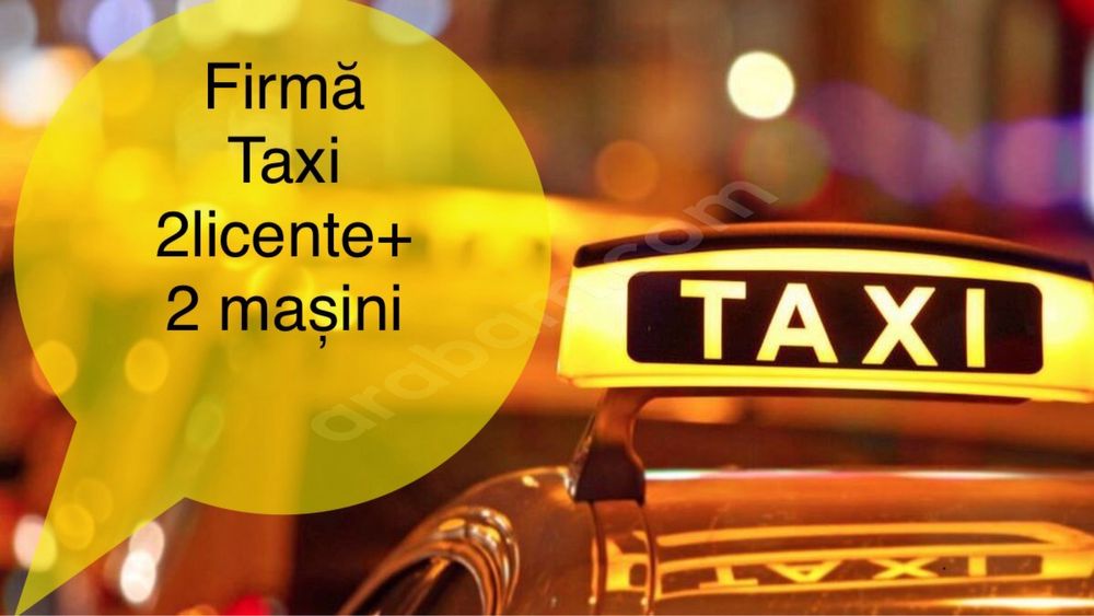 Firma taxi de vanzare ‼️