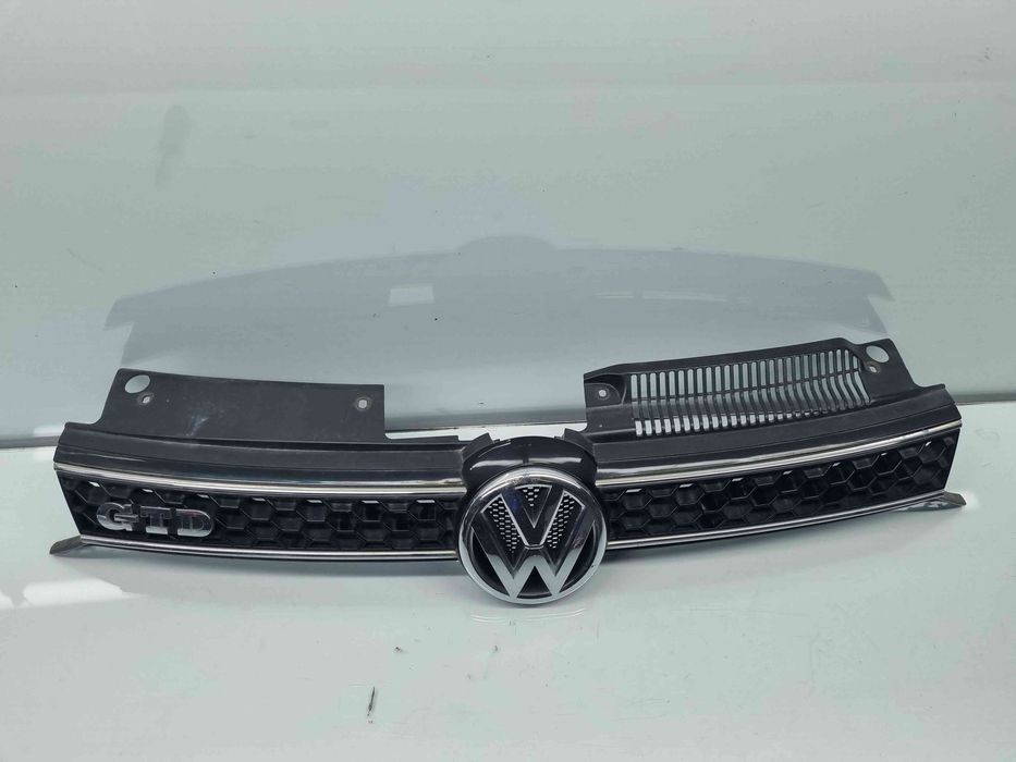 Grila bara fata Volkswagen Golf 6 (5K1) GTD [Fabr 2009-2013]