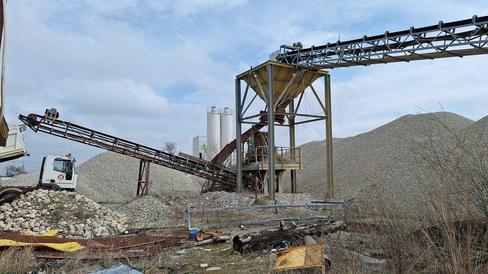 Statie sortare cu concasare