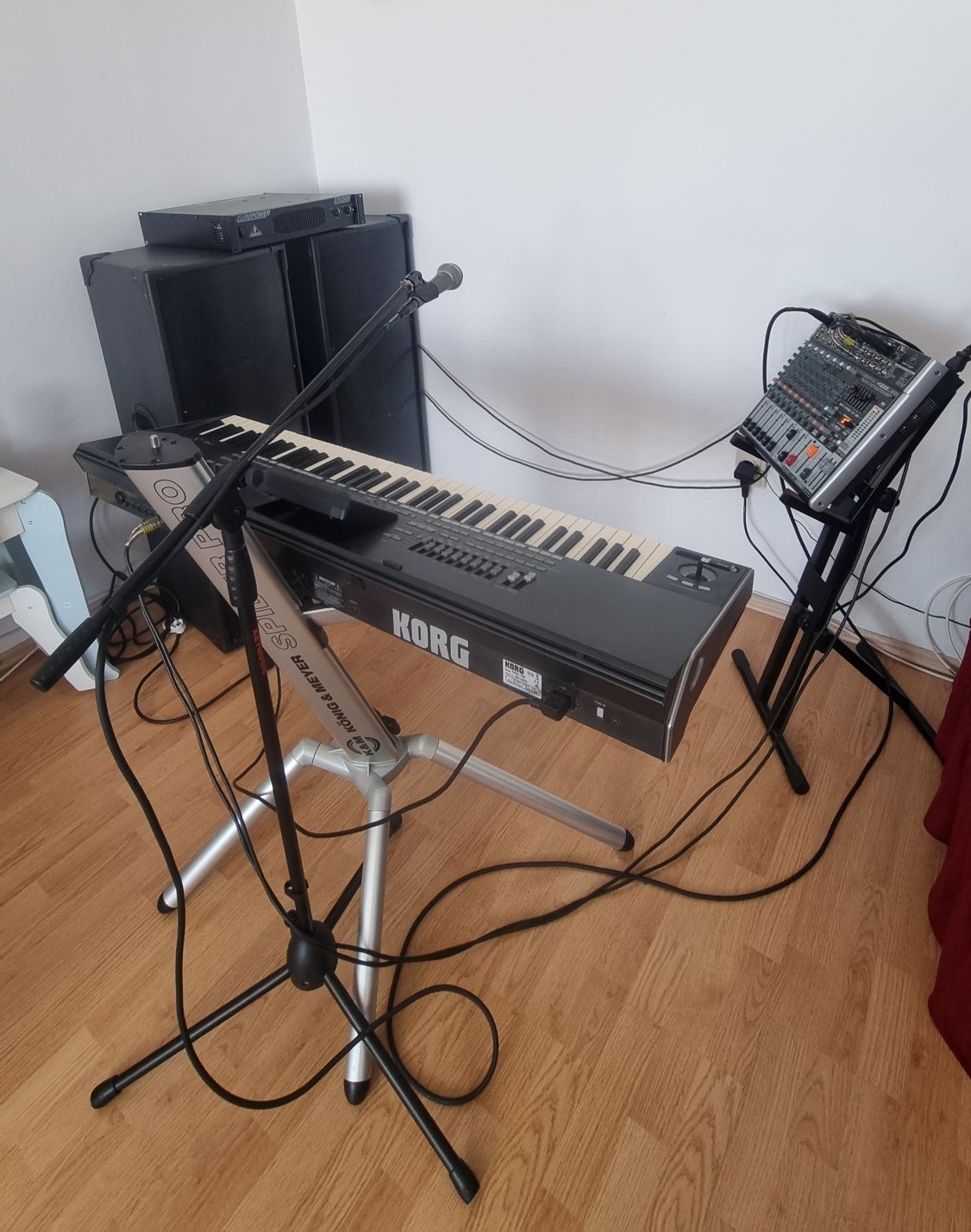 Orgă Korg Pa 3x/Boxe "12" The Box /Schimb Cu Roland Fr