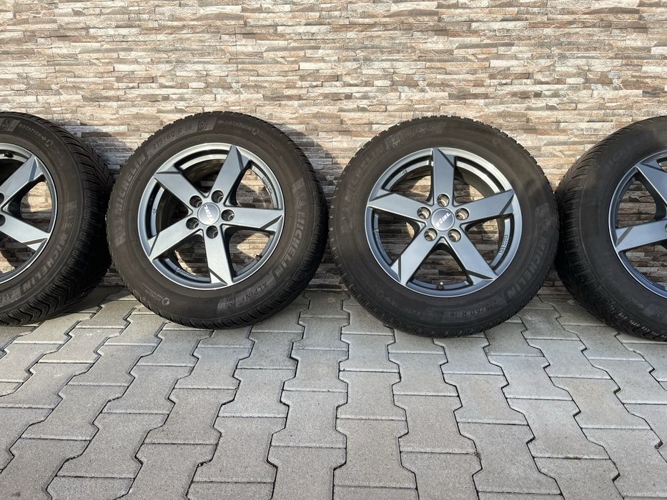 Vand Jante Rial R16, anvelope Michelin Alpin, Iarna