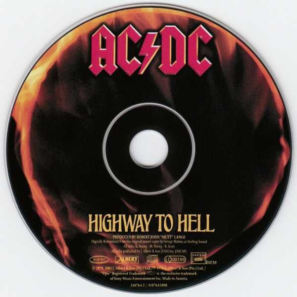 CD AC/DC - Highway to Hell 1979