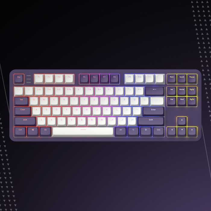 Клавиатура Dark Project ALU87 Violet | Бесплатная Доставка