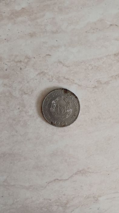 Monedă 1 LEU din 1966