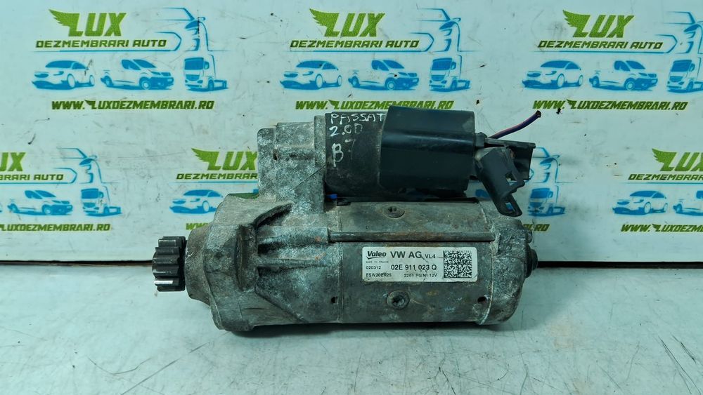 Electromotor 2.0 tdi CFF CFG 02e911023q Skoda Superb 2 [2008 - 2013]