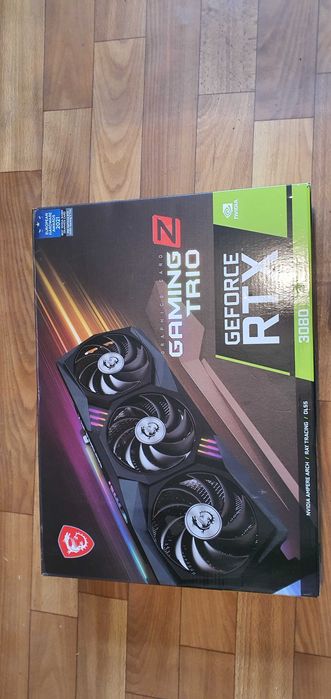 Видео карта MSI GeForce RTX 3080 10GB GAMING Z TRIO