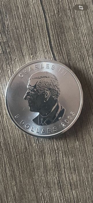 Сребърна монета 1oz Кленов лист