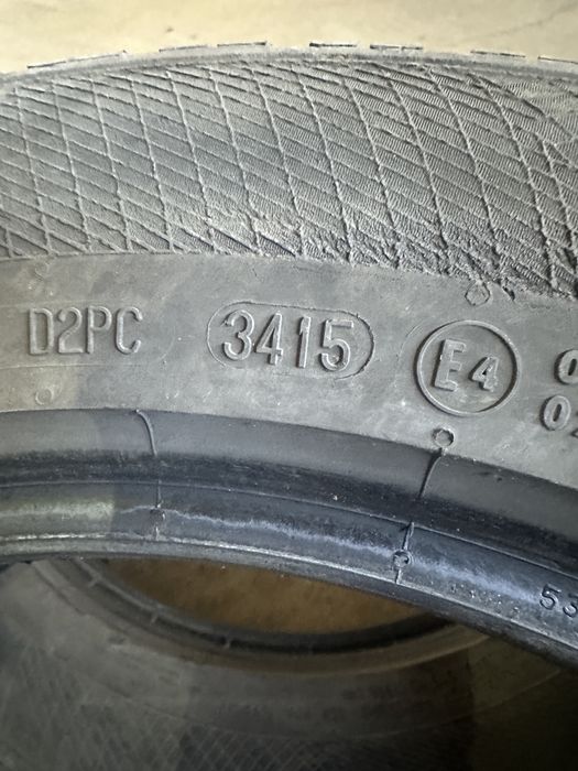 4 броя зимни гуми 205/55/16 Continental Wintercontact TS 850