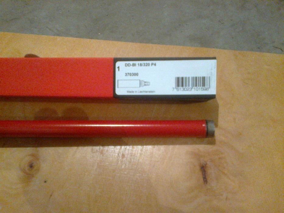 Диамантена боркорона Хилти ф18 мм тип DD-B 18/320