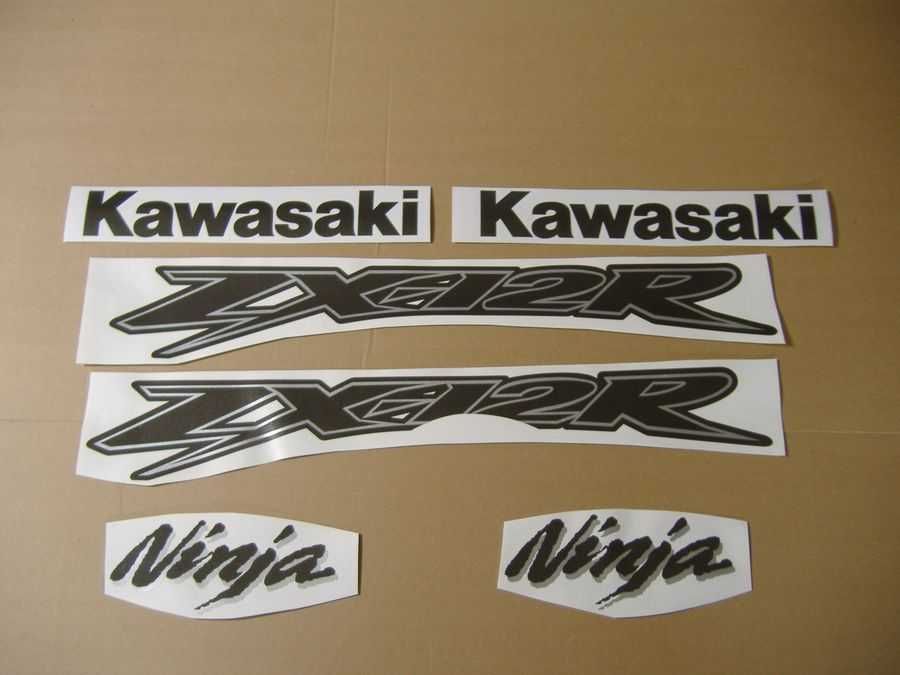 Стикери Kawasaki ZX12R 2000-2006 ninja кавазаки зх12р 2004 лепенки