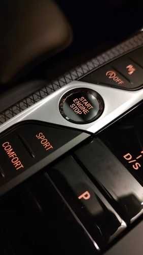 Buton Pornire Start Stop Cristal BMW Seria G, G20, G01 G05 07 14 15 16