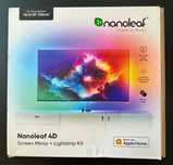 Bandă LED Nanoleaf 4D cu Screen Mirror și cameră, RGB, Nou sigilat