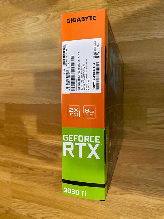 Placă video GeForce RTX 3060 Ti EAGLE OC 8G