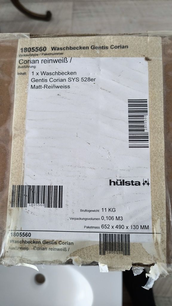 Lavoar din compozit  Hulsta
