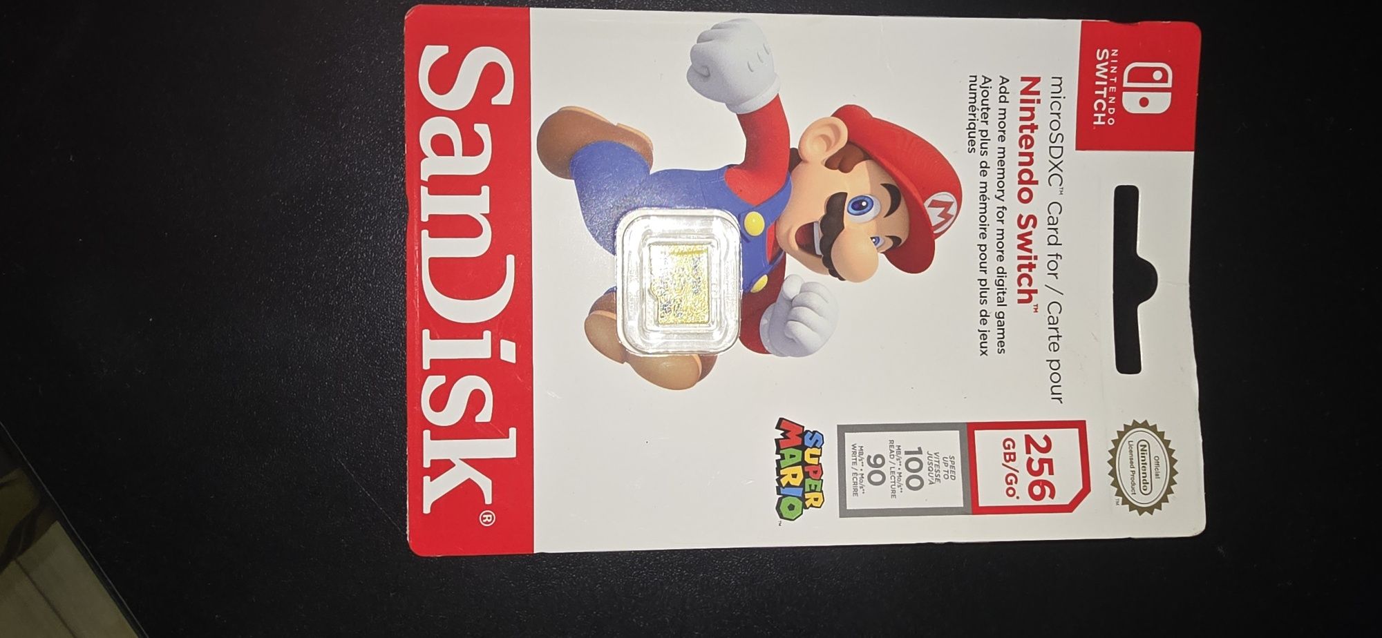 Микро CDXC Nintendo switch 256 GB