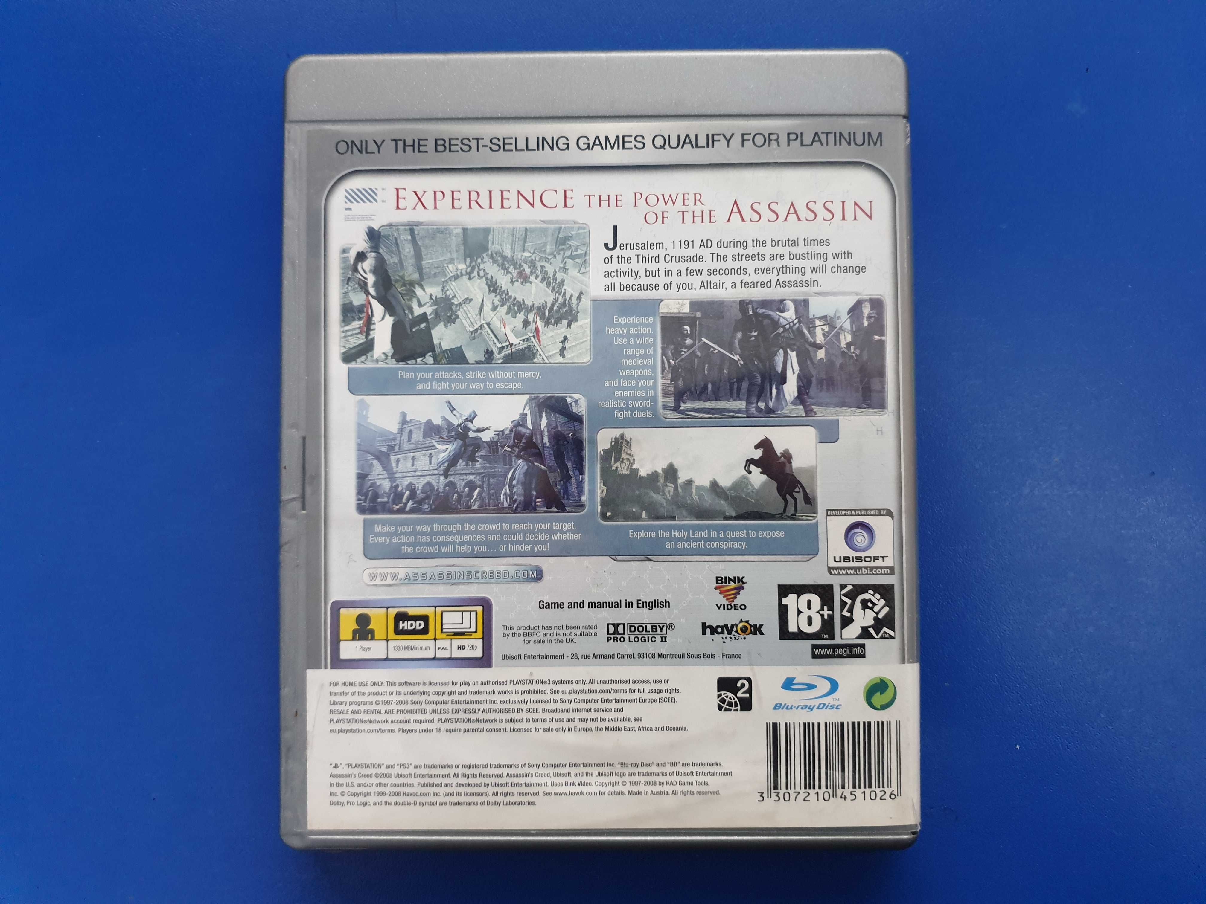 Assassin's Creed - joc PS3 (Playstation 3)
