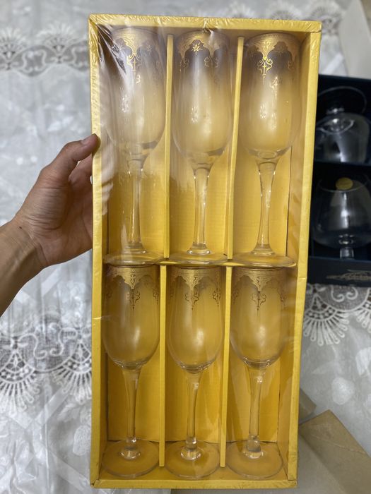 Фужеры новые в коробке