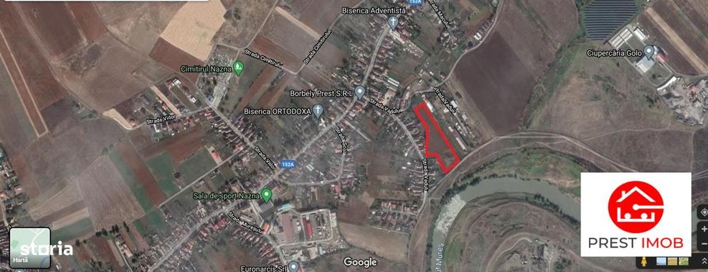 De vanzare, teren intravilan 11200 mp Nazna , Mures