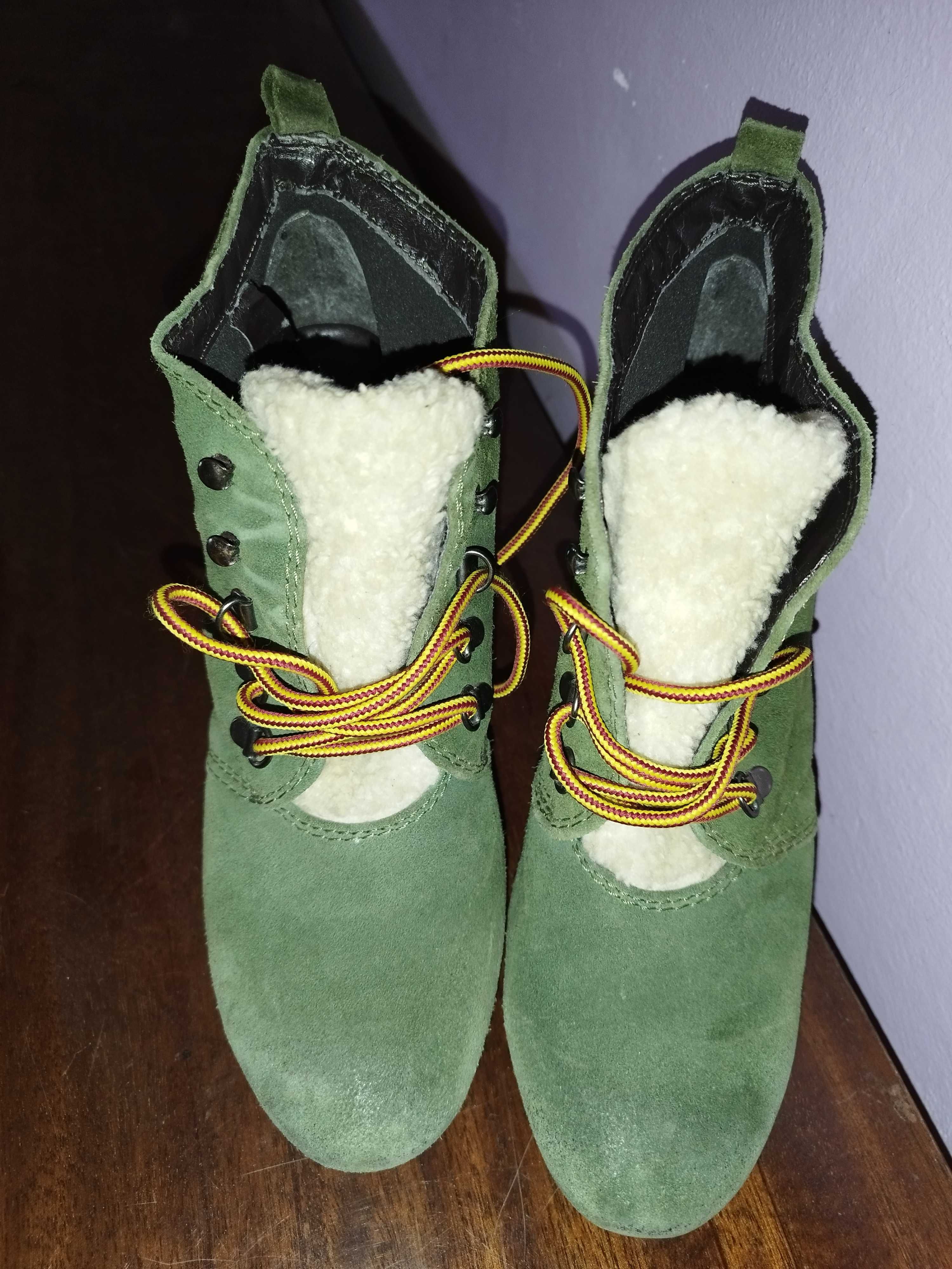Дамски зелени обувки Diesel 41 номер