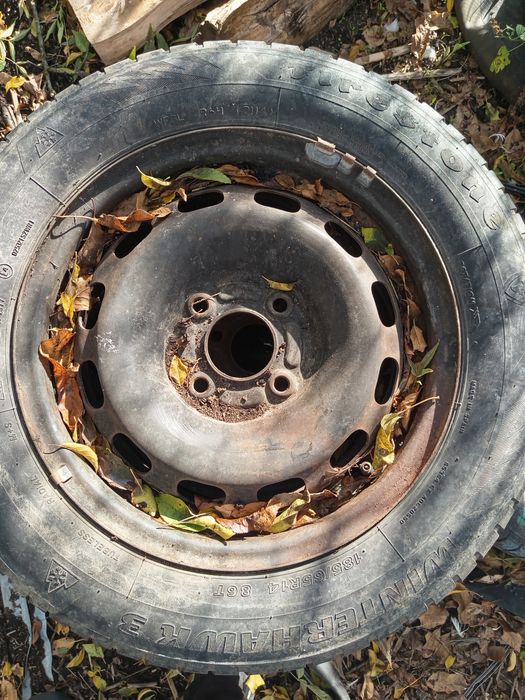 Vând 3 jante de tabla Ford focus mk1