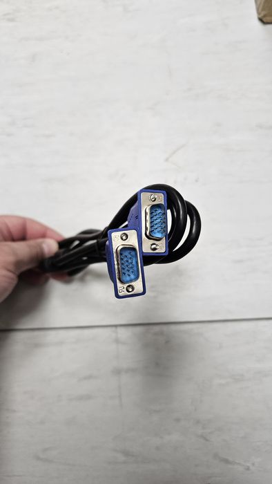 [НОВО] VGA кабел,1.8м, мъжко-мъжко