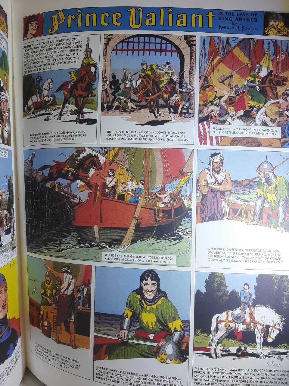 Set Benzi desenate Comics- Prince Valiant Hal Foster - vol 1-6