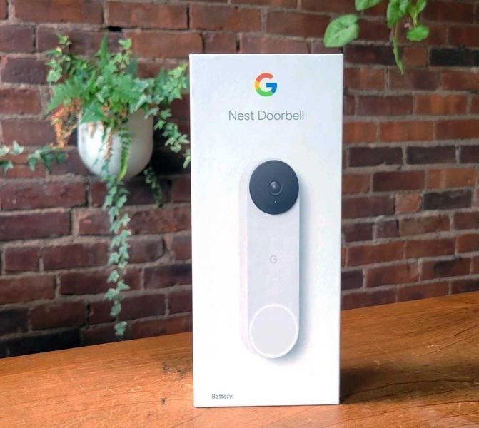 Google Nest Doorbell Wireless WiFi Noua si SIGILATA