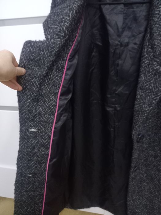 Vand palton soft grey nou