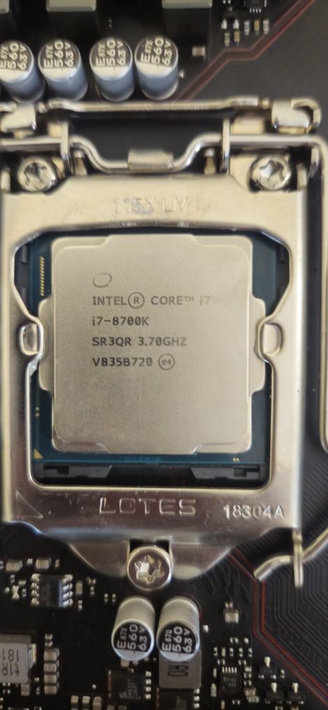 I7-8700k Intel Socket 1151