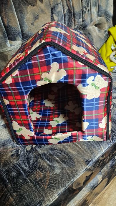 Căsuța animale textilă