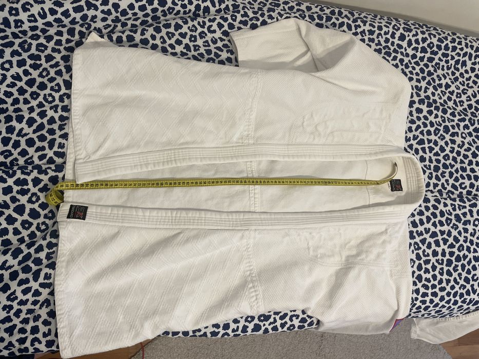 Ghi / kimono de judo, bumbac 450g 170 cm - 180 cm