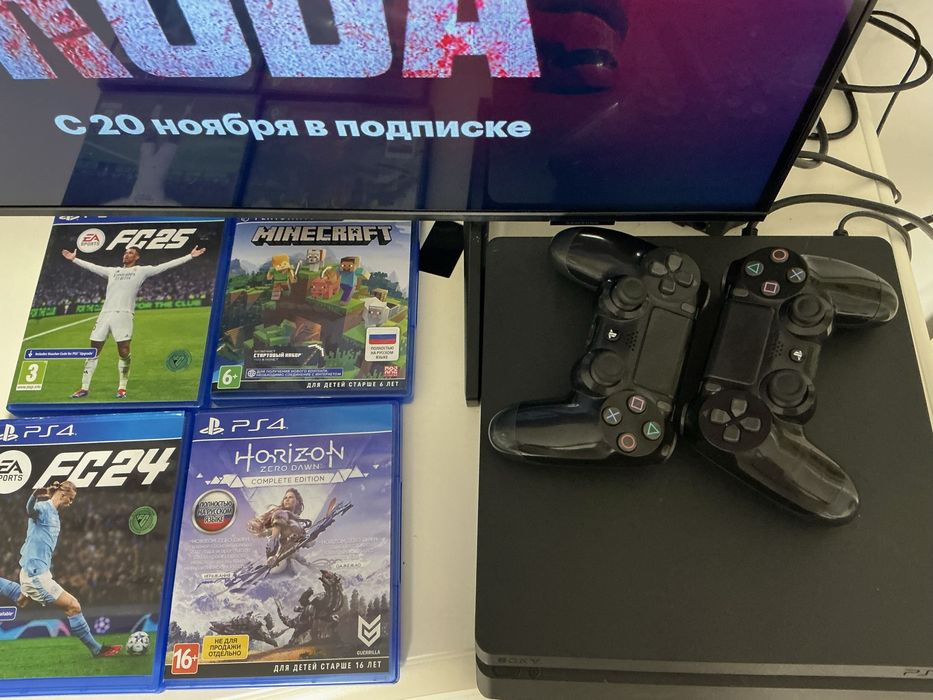 Плестейшн 4, есть 6 игр, FIFA 2025