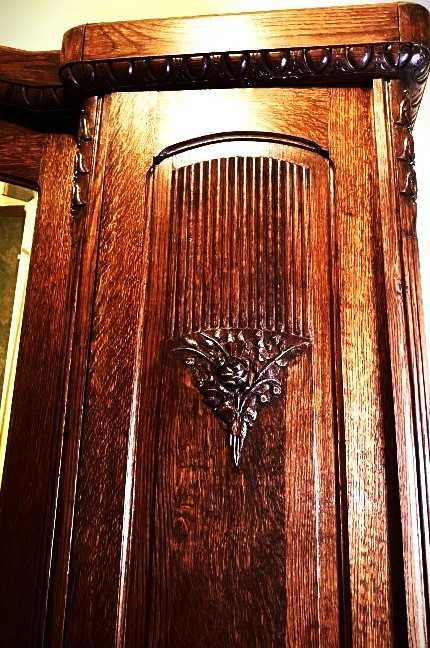 Deosebit dulap stil baroc-lemn masiv-sculpturi manuale-Franta