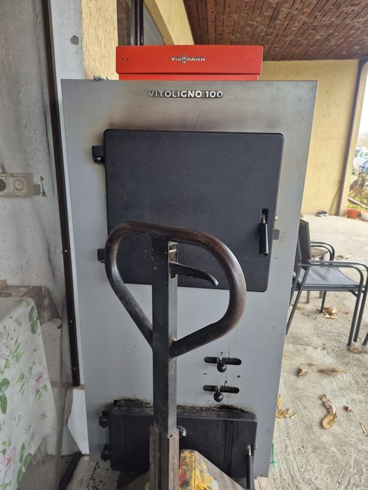 Centrala Viessmann pe lemne cu gazificare Vitoligno 100-S 40 kw