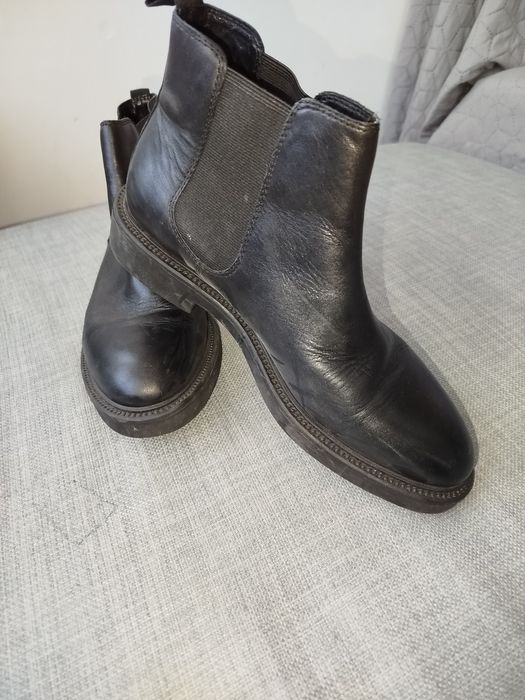 Боти естествена кожа