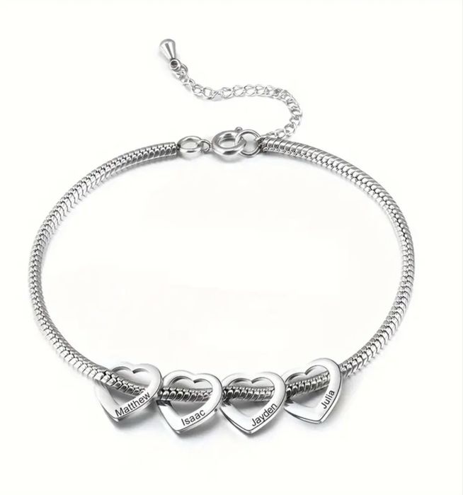 Персонализирана гривна от неръждаваема стомана