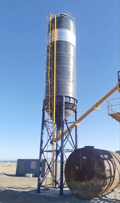 Цементный силос емкотью 100, 150,200 тонн