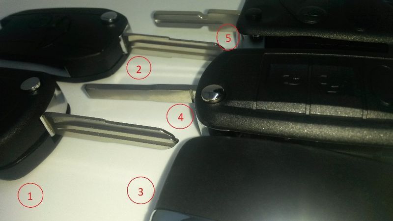 Празни кутийки /заместител/ за Land Range Rover, за дистанционно