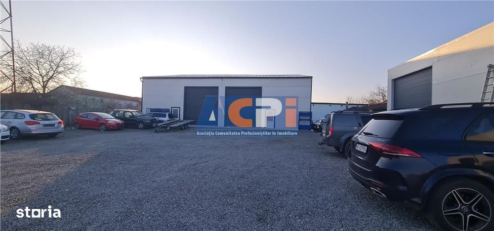 Hala noua langa A1 pe artera principala 360mp acces TIR  in interior