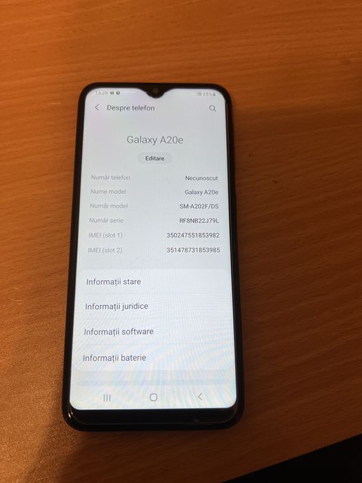 Aparat a20e impecabil