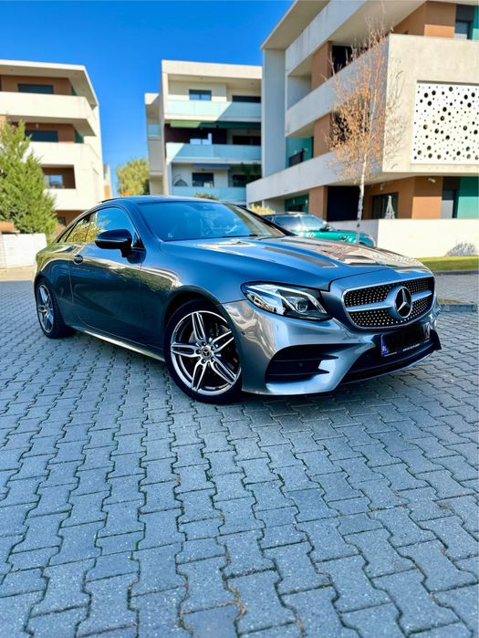 Mercedes E220 AMG Coupe 2019 / 100.000km real / Pano Burmester Camere