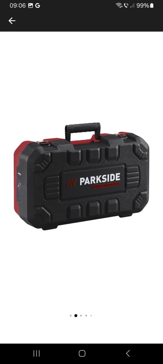 Flex parkside acumulator