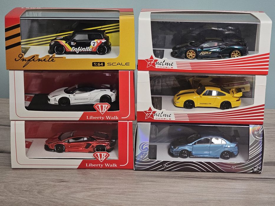 Inno64, Tarmac, Ignition, Fuelme, PGM, Suhe, Micro Turbo 1/64