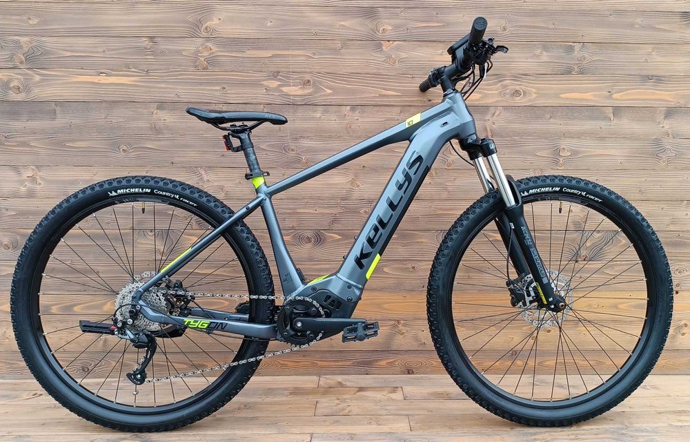 e-bike bicicleta electrica Second hand Kellys Tygon 10, gri 630Wh 29 M