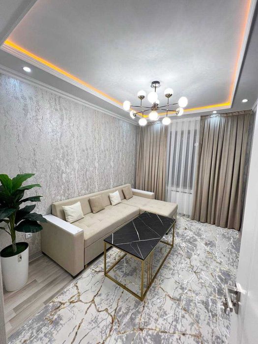 Новастройка Чиланзар 13кв Фархадский Чуст ош 2/7/7 40 М² меб техника