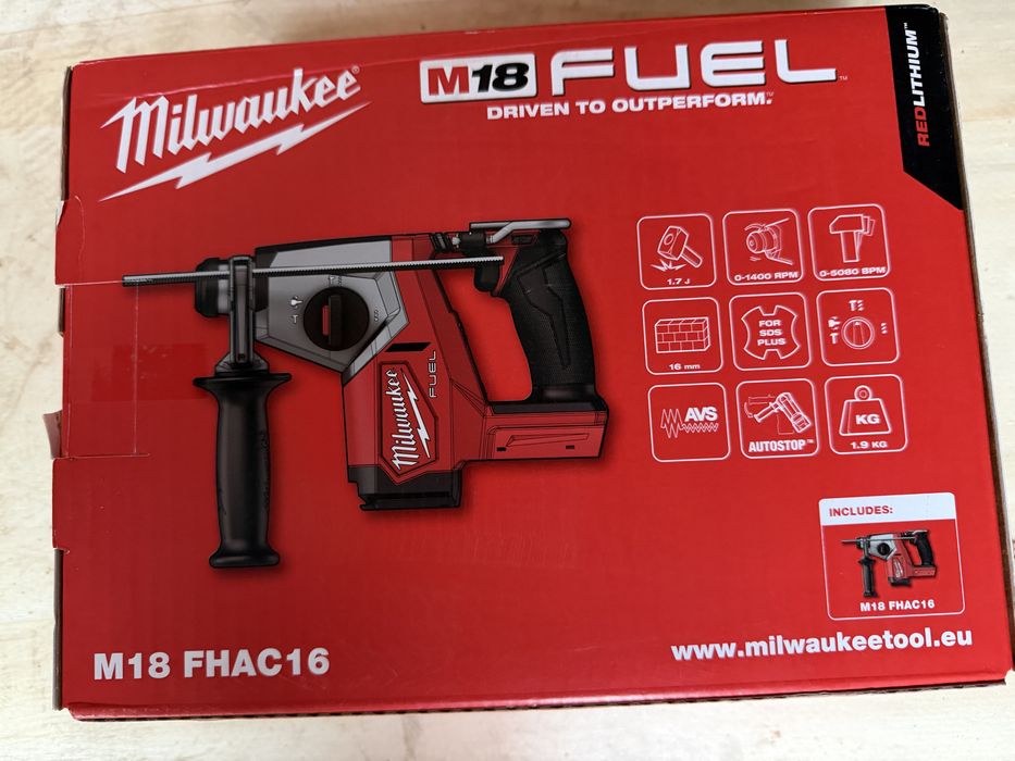 Ciocan rotopercutor SDS model M18 FHAC16Milwaukee