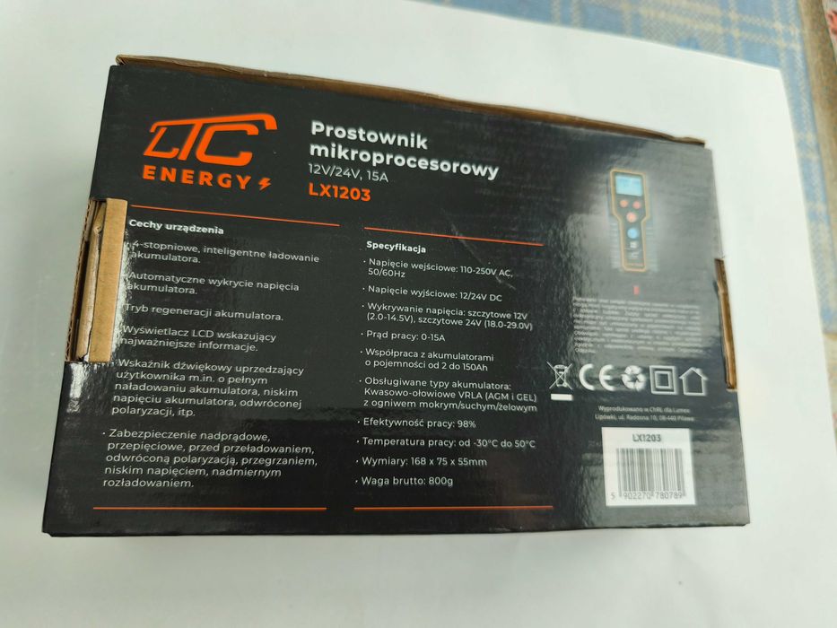 Redresor auto 12/24 V 15 A smart impulse repair