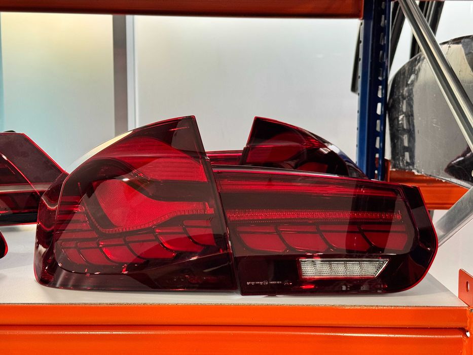 Set Stopuri Full LED BMW Seria 3 F30 Rosu Clar M4 Design