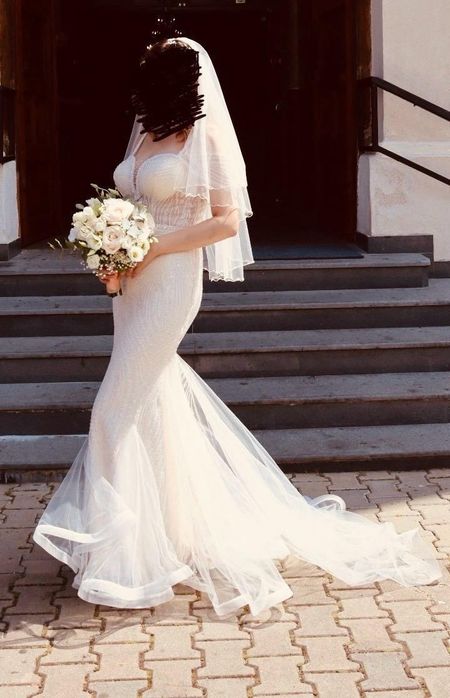 Vând rochie de mireasa, ivory