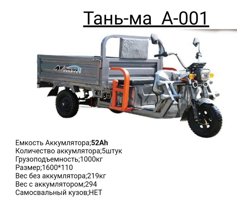 Трицикл электрический